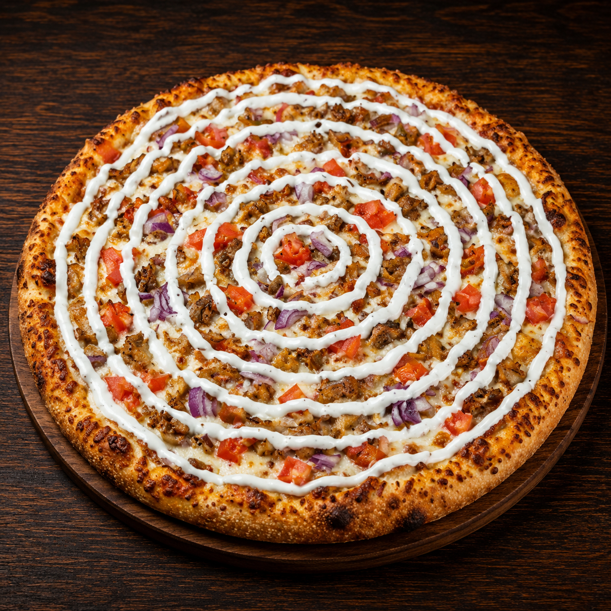 Chicken Shawarma Pizza