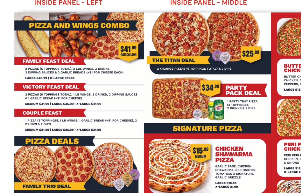 Menu Page Two