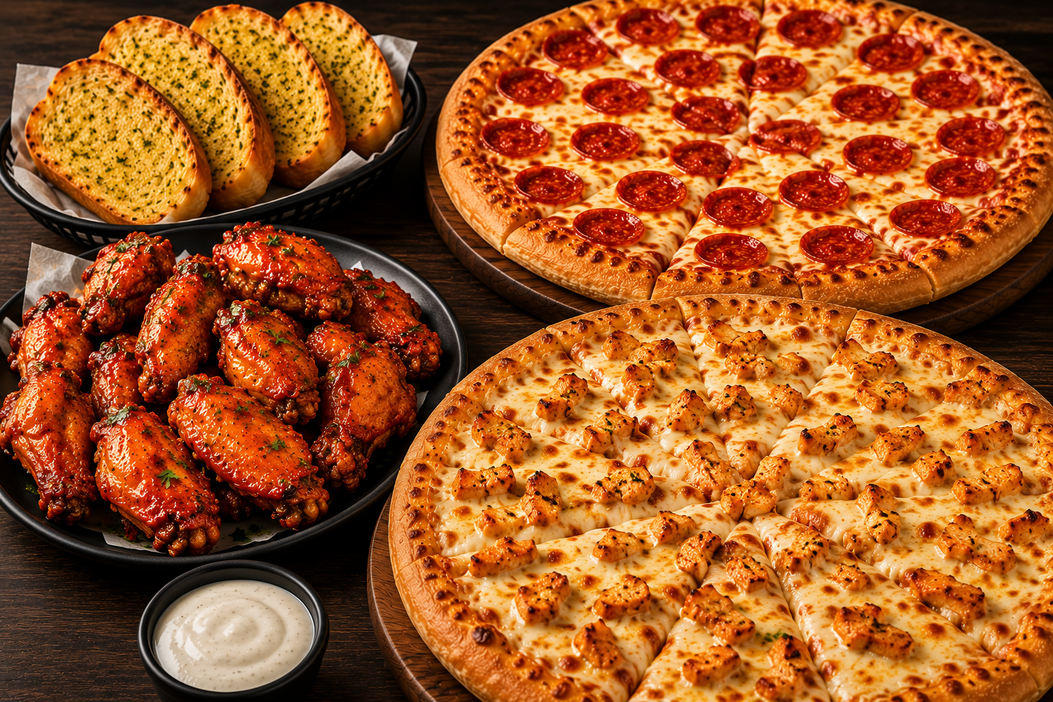 Pizza and Wings Combo